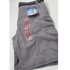 Iron Co Stretch Cargo Shorts
